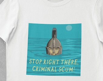 Oblivion shirt, Scrolls, Funny, Gamer Gift, Criminal Scum