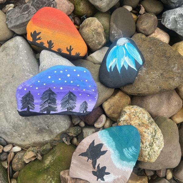 Hand Painted Rocks