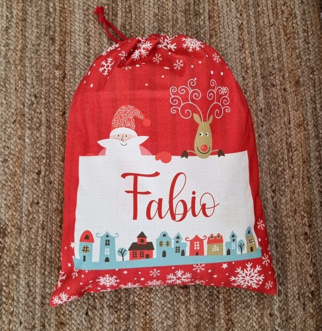 Sac de Noël Rouge