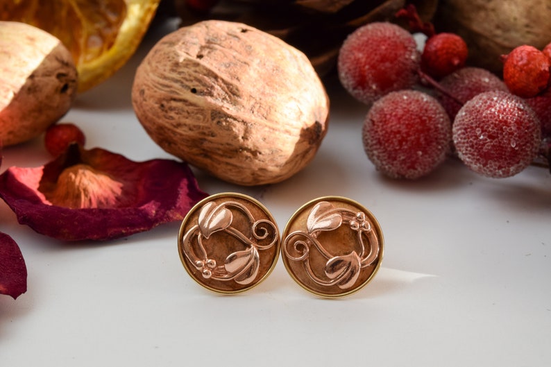 Max 53% OFF Welsh clogau vintage tree of life stud gold earrings 9 Large-scale sale carat