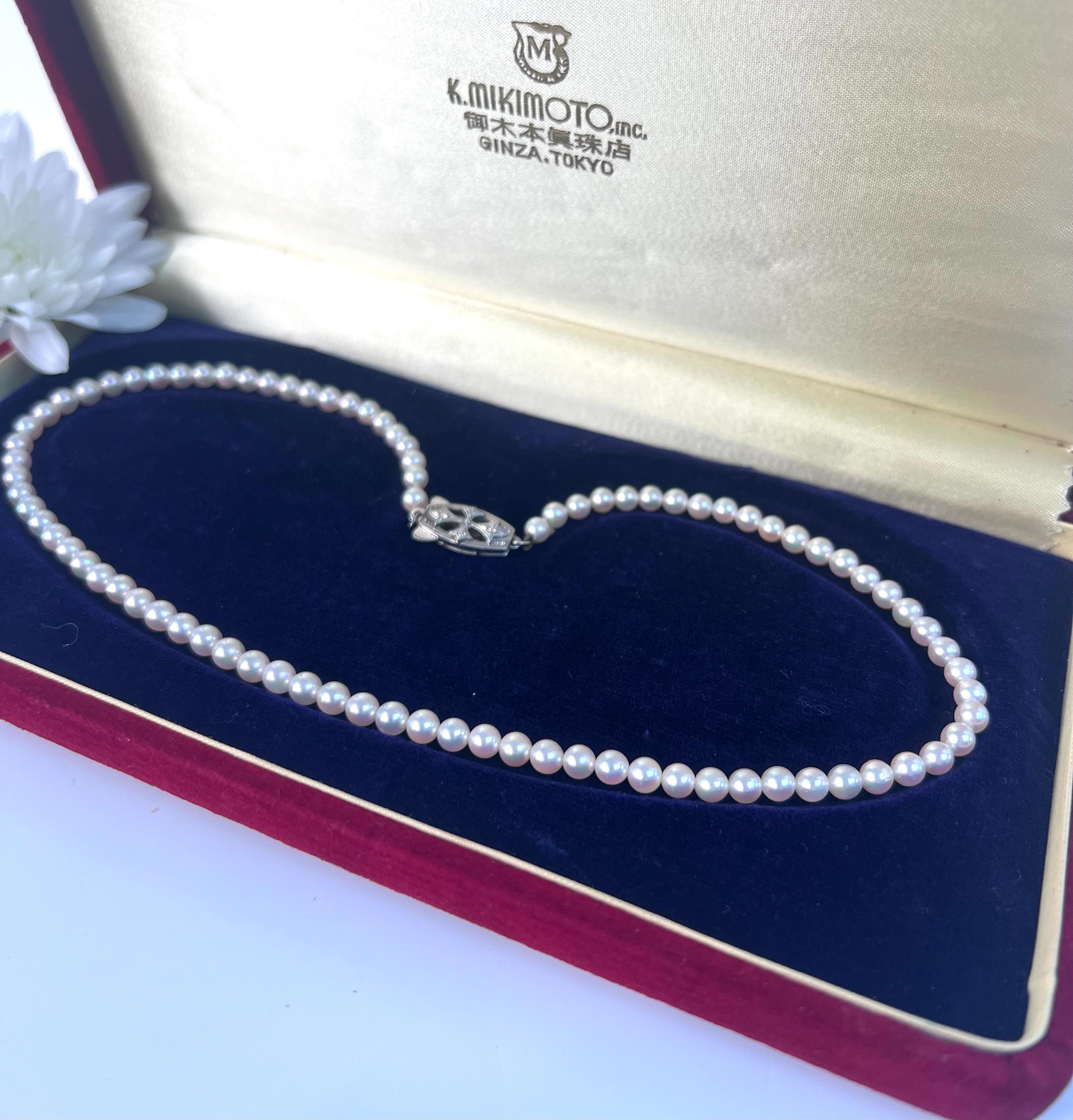 MIKIMOTO ヴィンテージ Vintage Mikimoto Box - Etsy