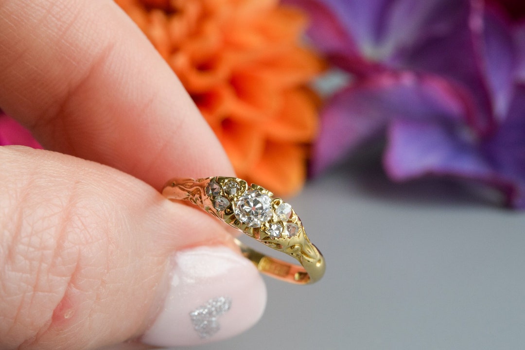 ヴィクトリア朝　ダイヤモンド　アンティークリング il_1080xN.6369519379_66bj.jpg