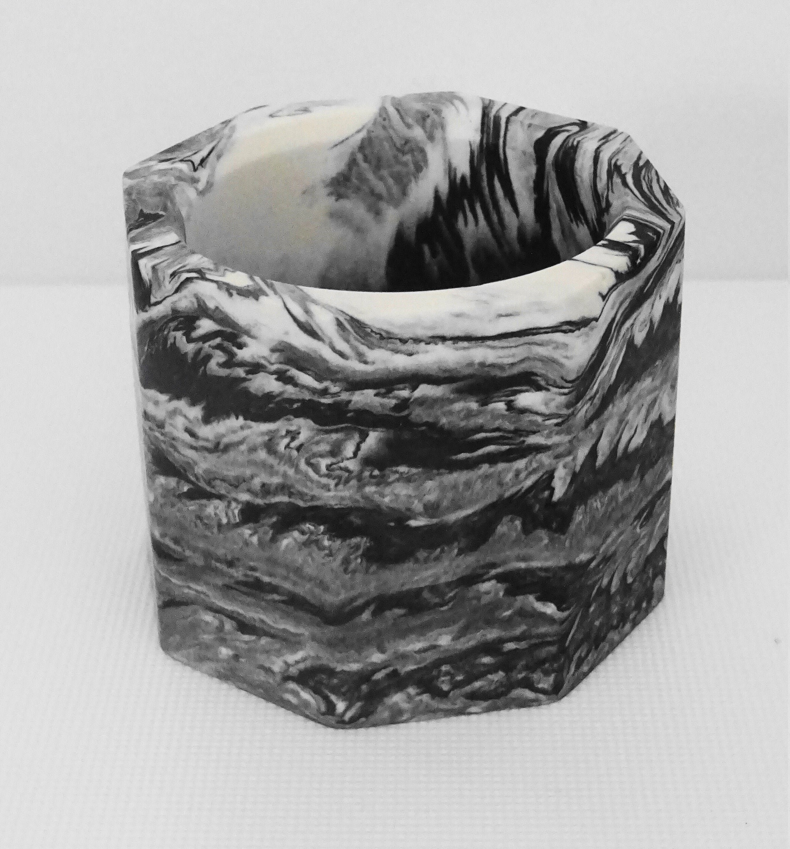 Jesmonite Marble Mini Planter Pot Succulent Planter Cactus Etsy