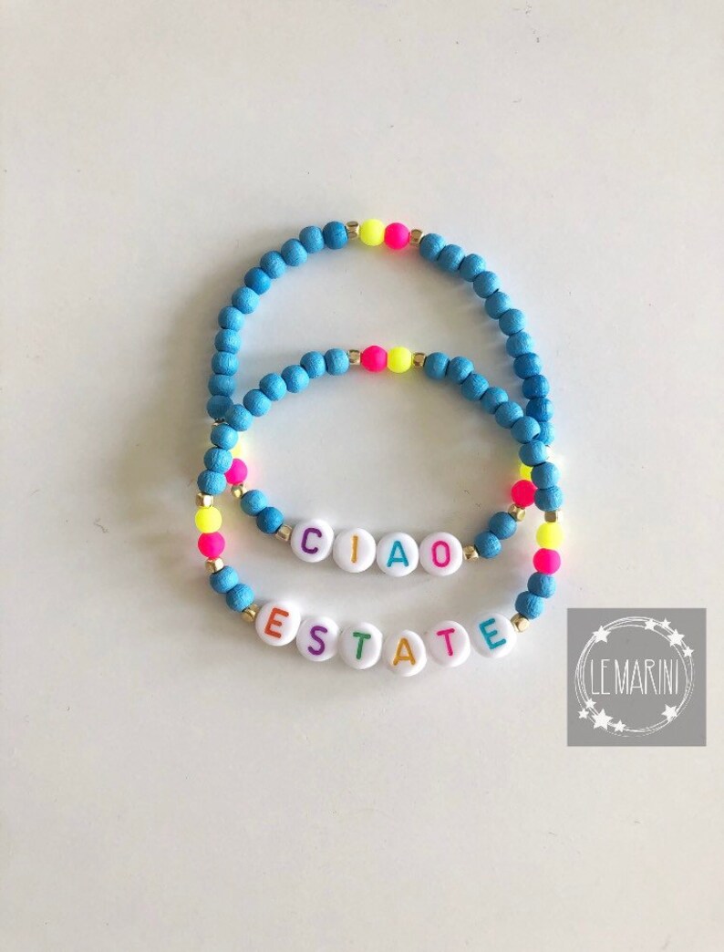 Word bracelets | Etsy