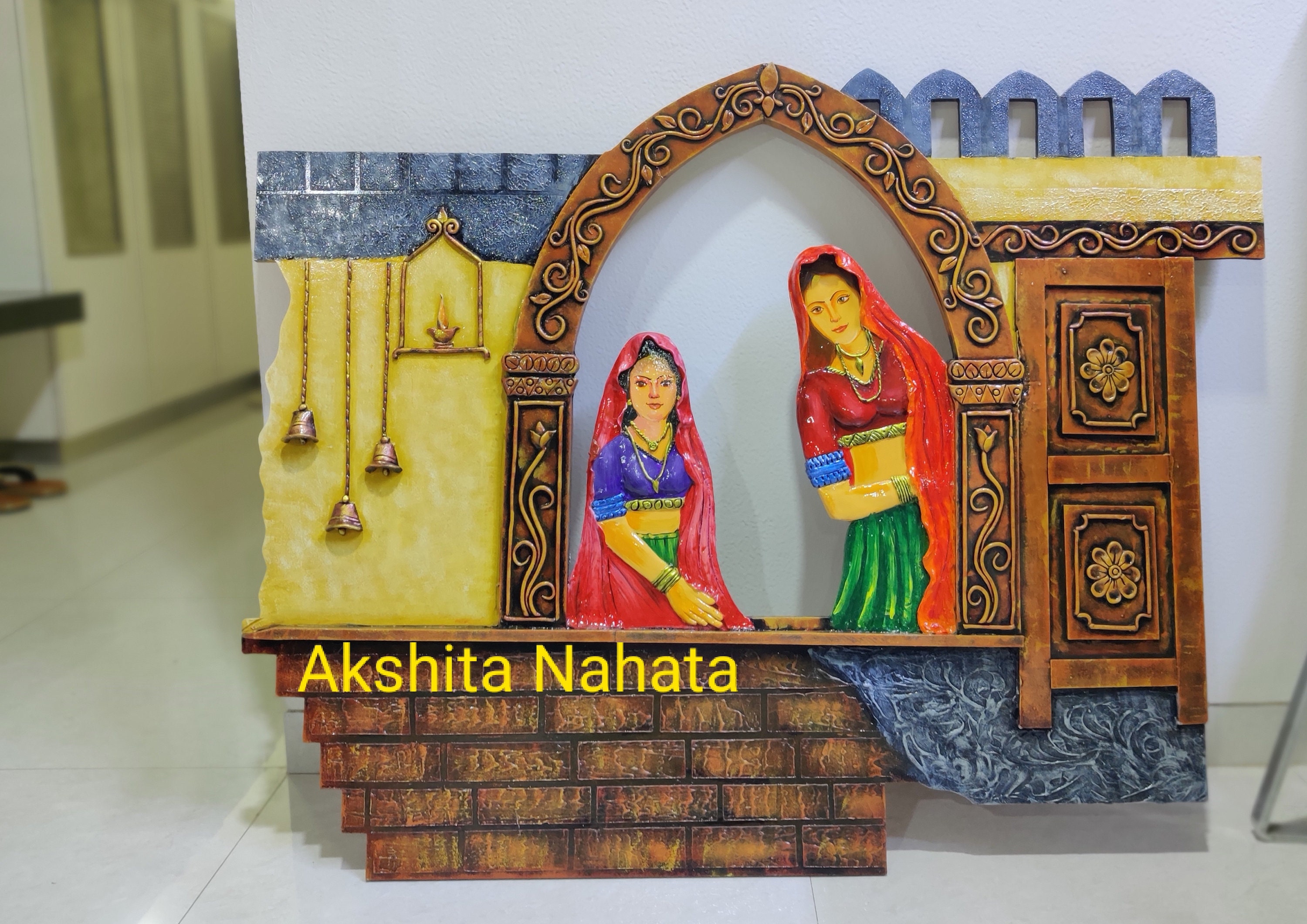 Rajasthani mural art Etsy