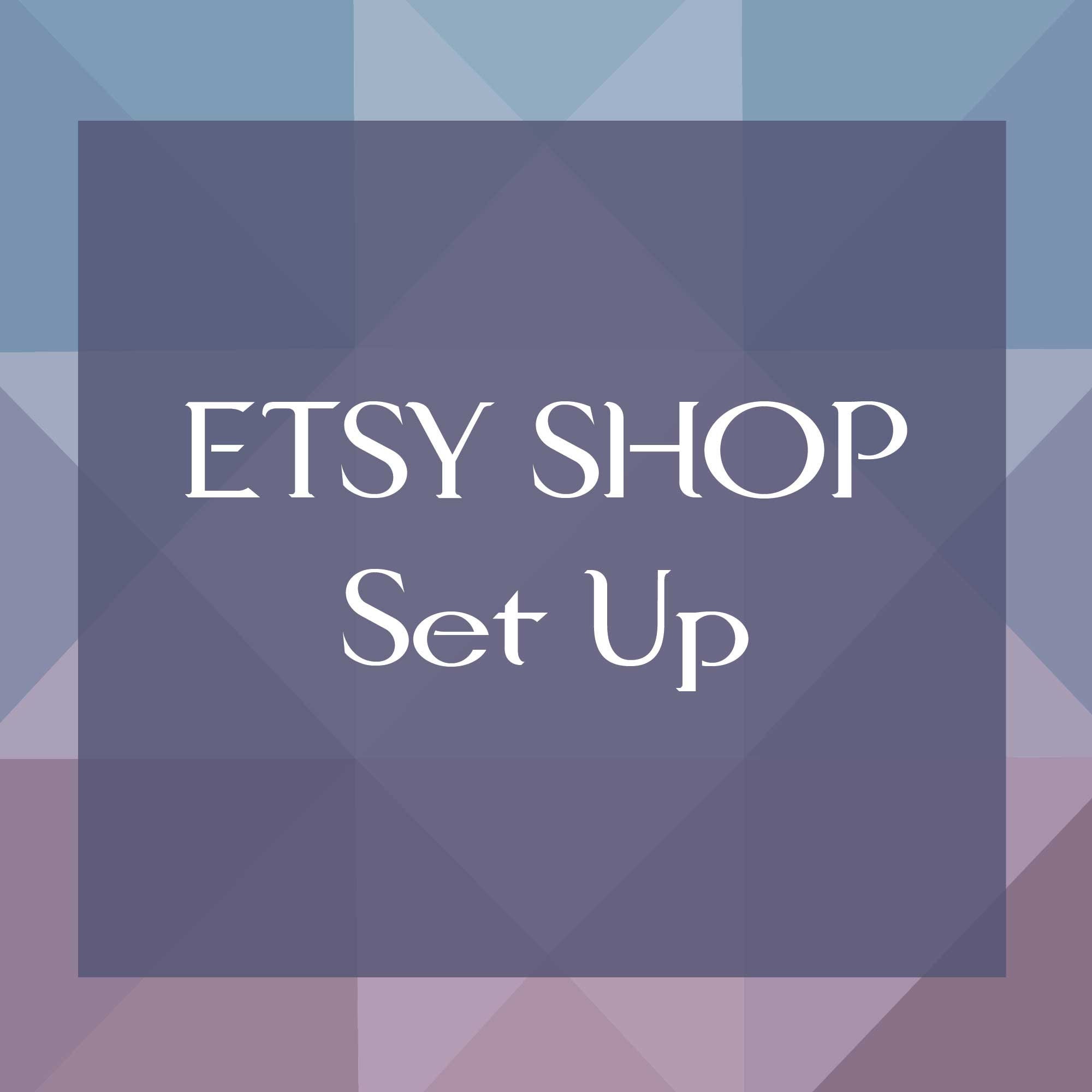 Etsy Shop Setup Etsy Help Etsy SEO Marketing New Shop Etsy
