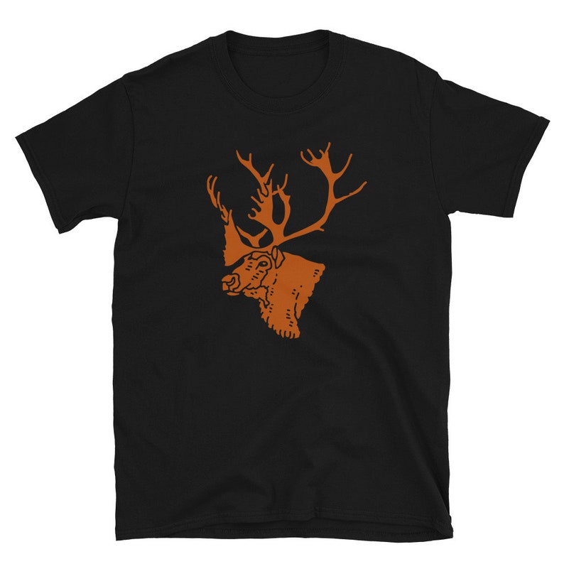 Brown Elk T Shirt Elk Portrait Print Elk Head Print Wild Etsy