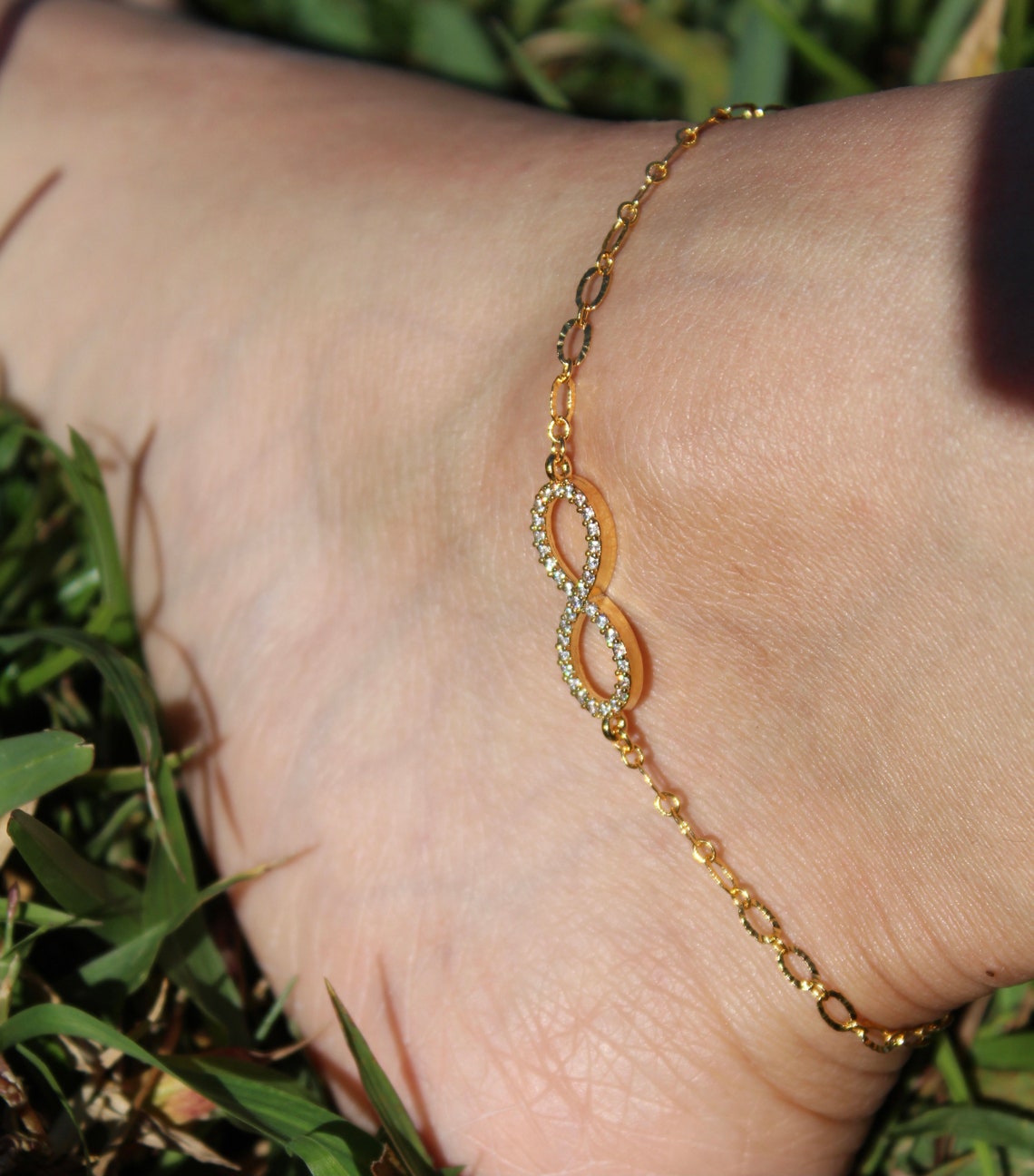 Infinity Anklet Anklet Gold Anklets Anklets Anklets for Etsy