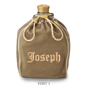 Personalisierte Vanilla Crown Royal Bag - Passend für 750 ml Flasche - Perfekte Geschenke für Partygeschenke, Junggesellenabschiede oder Geburtstage!