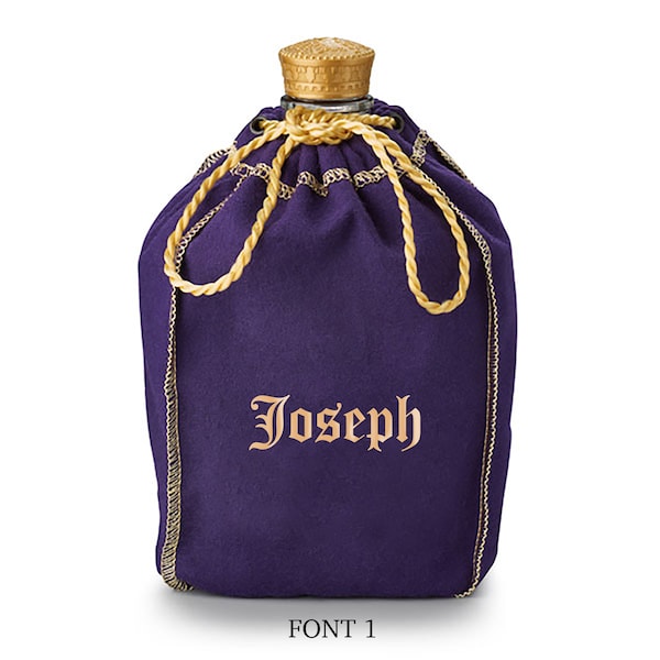 Personalized Purple Crown Royal Bag - Makes perfect presents for Party Favors, Bachelor Parties or Birthdays!