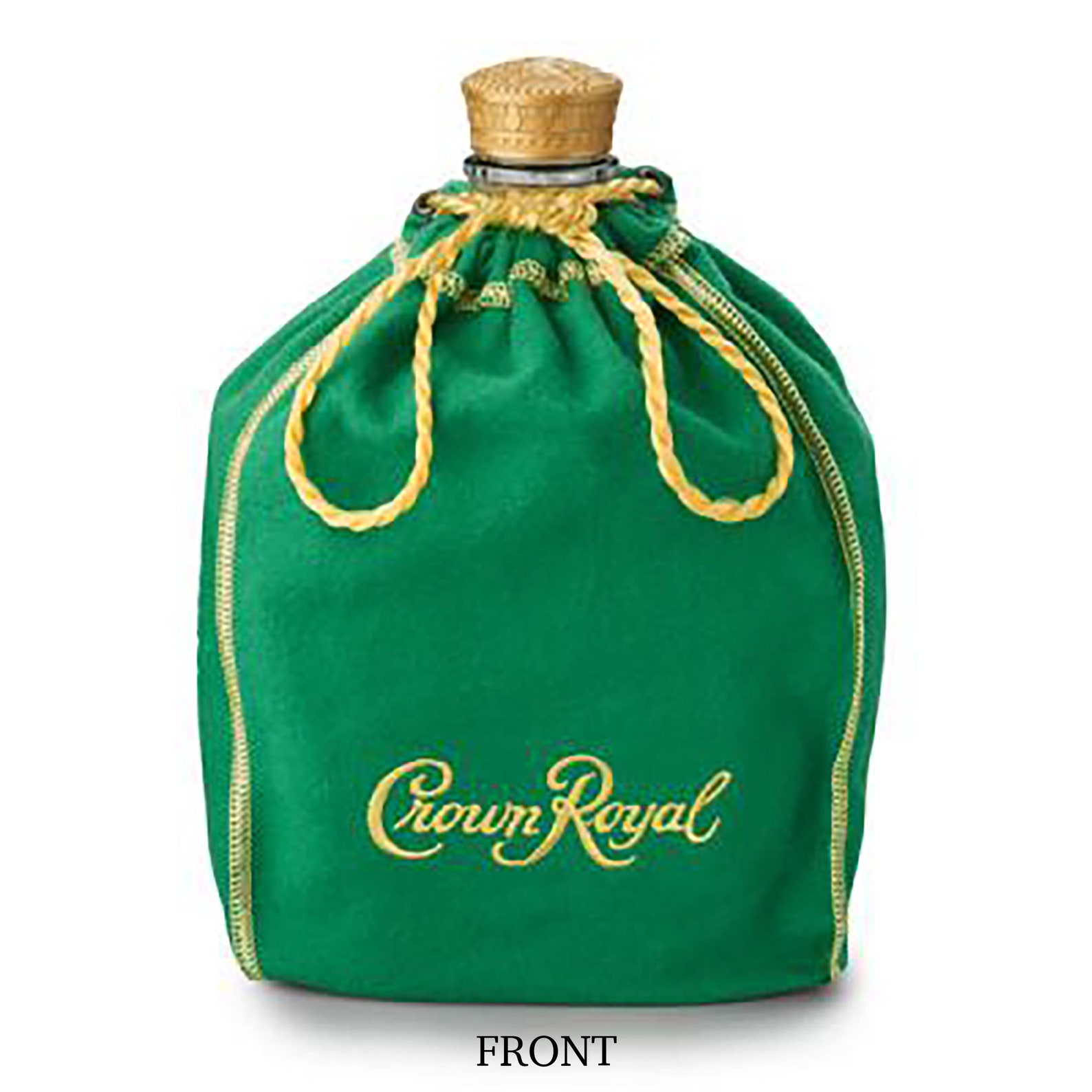 Personalized Green Crown Royal Bag Fits 750mL bottle Makes Etsy