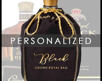 Bolsas Royal Crown personalizadas (SOLO bolsa): ¡son regalos perfectos para recuerdos de fiestas, despedidas de soltero o cumpleaños!