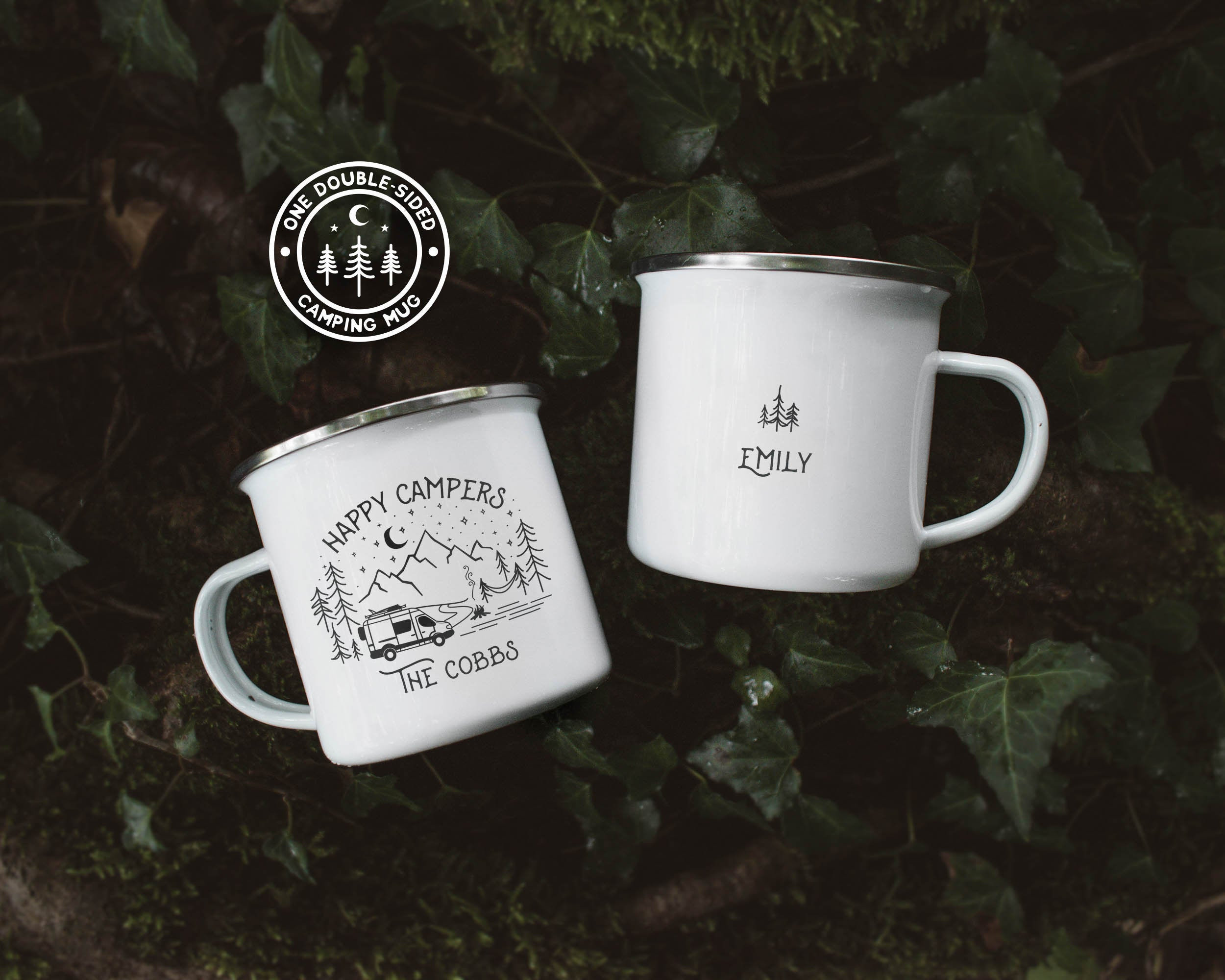 Travel Mugs Travel Mug Camping Gift 12 oz Enamel Mug Camping Mug Gift