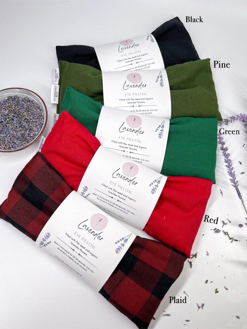 Weighted Lavender Eye Pillow Hot or Cold Weighted Eye Mask Etsy