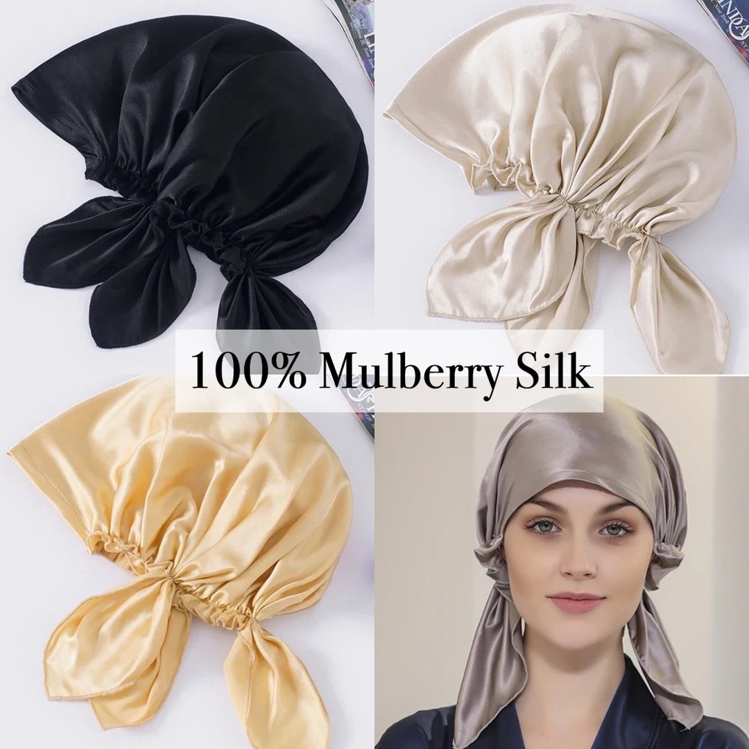 For Curly Silk Bonnet/Single Side Silk Sleeping Hair Wrapping 100