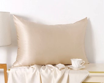 Mulberry Silk Pillowcase- 22 Momme 100% Pure Grade 6A for Hair and Skin Care- Ultra Soft Comfort Silk Pillowcase- Gifts For Her