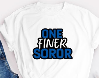 Zeta - Zeta Phi Beta - ZPhiB - One Finer Soror T-shirt