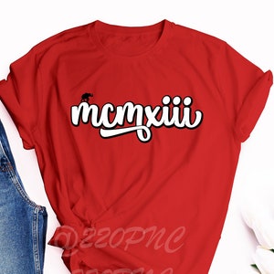 Delta DST - Retro Roman mcmxiii 1913 T-shirt