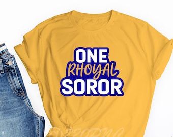 SGRho - Sigma Gamma Rho One Rhoyal Soror T-shirt
