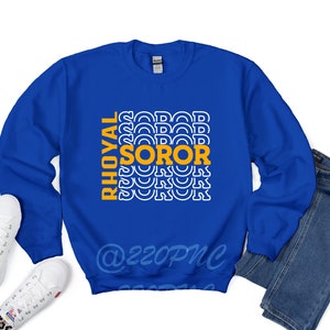 SGRho - Soror Echo Sweatshirt