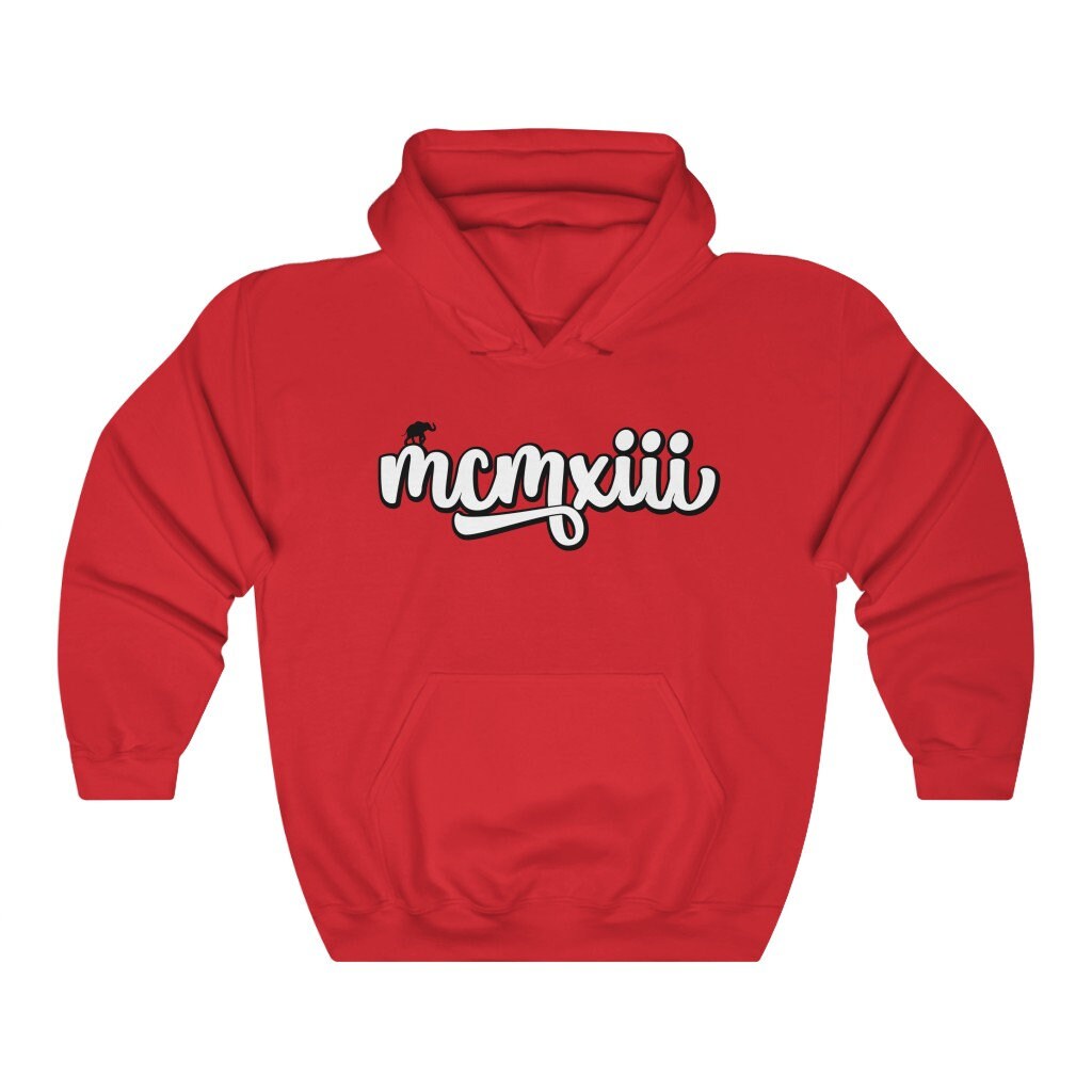 Delta DST - Retro Roman Mcmxiii 1913 Hoodie - Etsy display picture 2