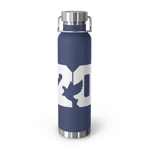 Zeta - Zeta Phi Beta Shadow Dove 22oz Vacuum Insulated Bottle