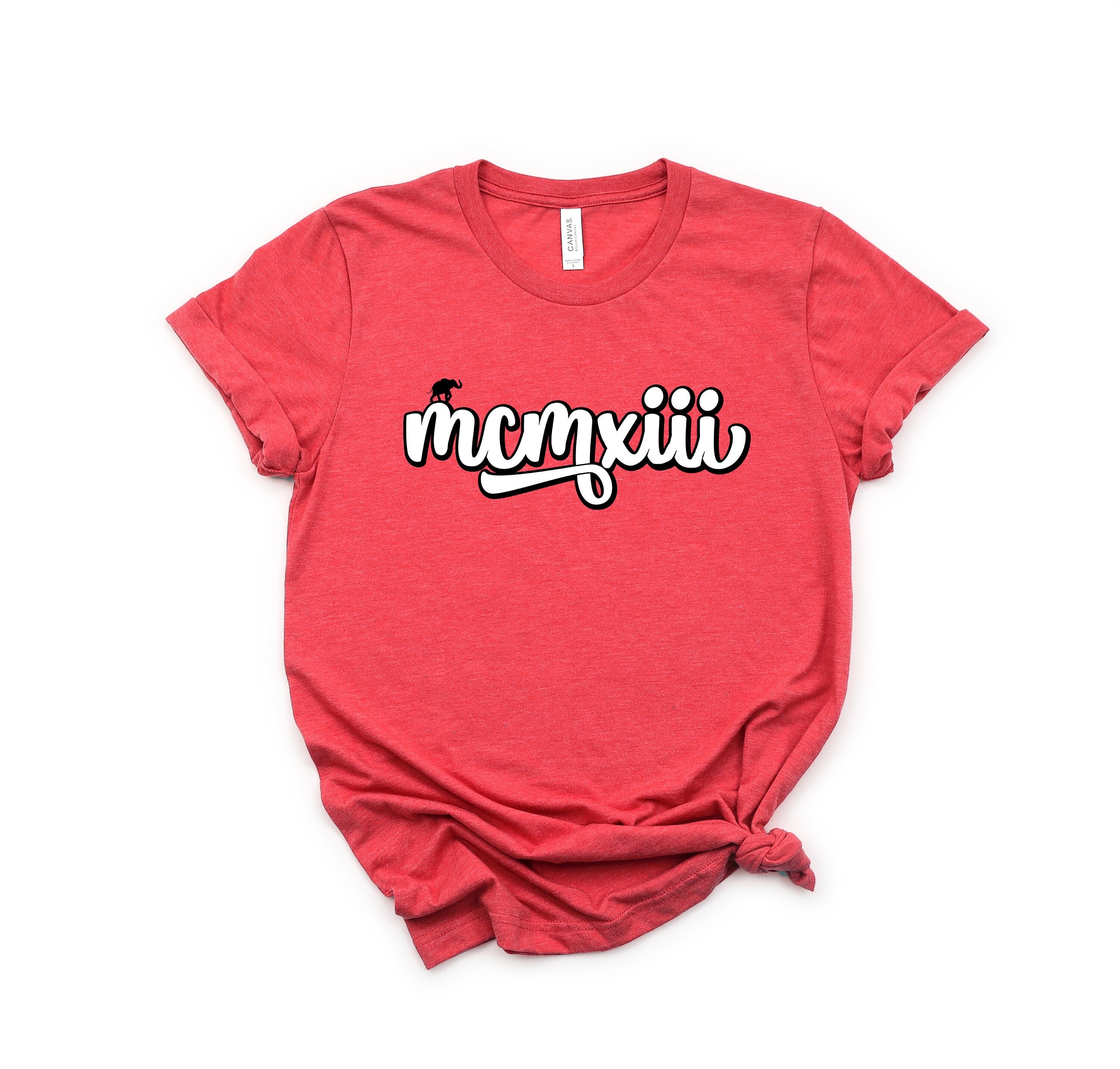 Delta DST - Retro Roman Mcmxiii 1913 T-shirt - Etsy
