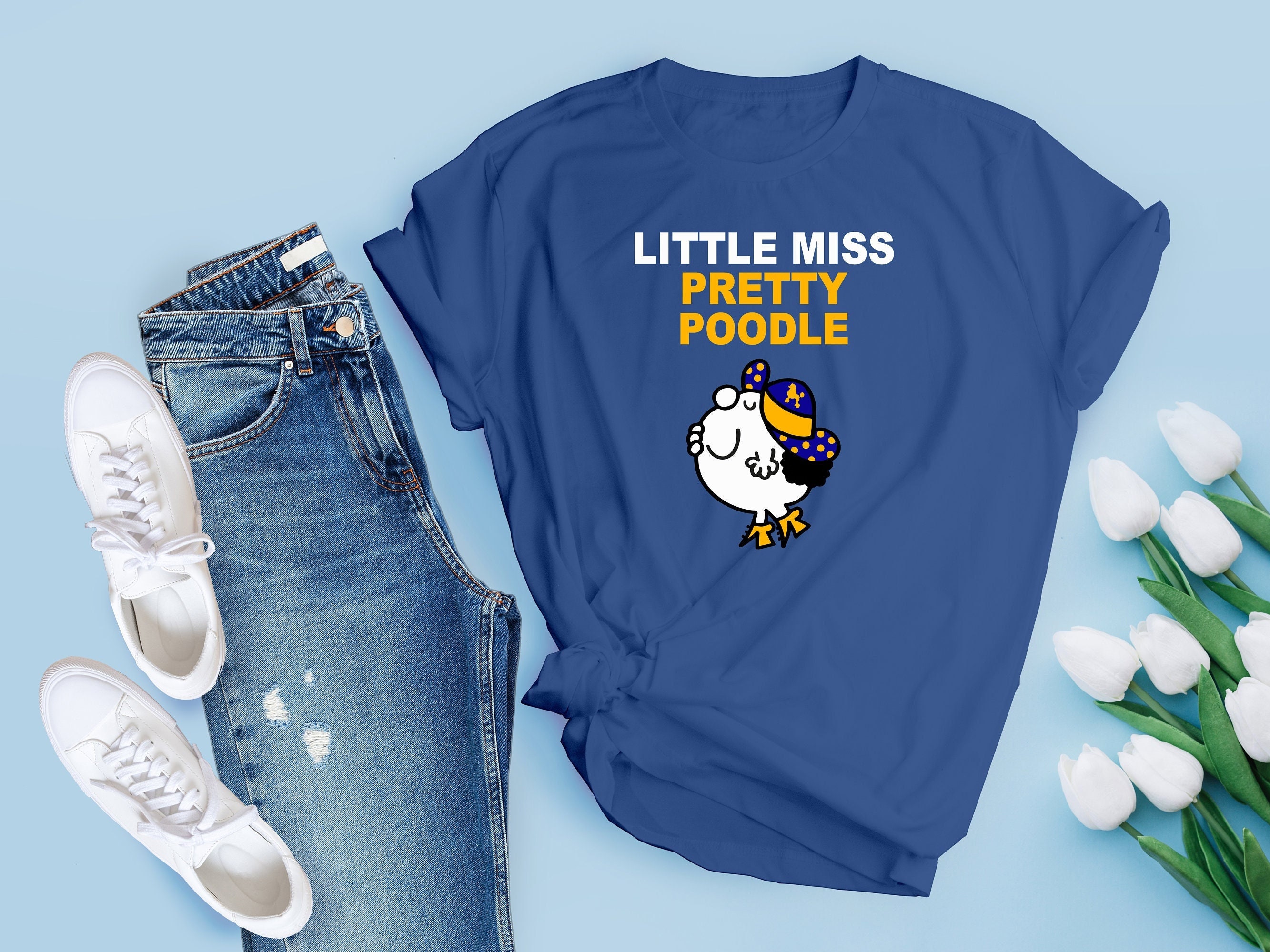 Sgrho - Little Miss Pretty Poodle T-shirt - Etsy