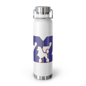 SGRho - Sigma Gamma Rho Shadow Poodle 22oz Vacuum Insulated Bottle