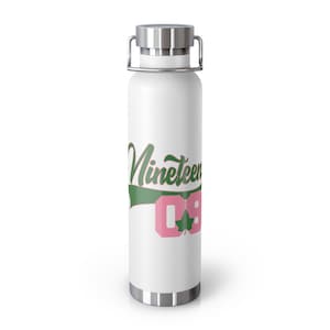 AKA - Alpha Kappa Alpha Nineteen Shadow 22oz Vacuum Insulated Bottle