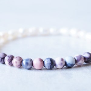 Freshwater pearl bracelet elegant delicate pearl bracelet gemstone ball bracelet minimalist pearl boho pearl necklace nature gift girlfriend