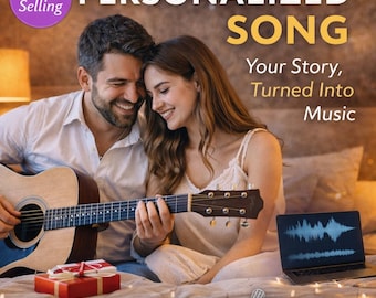 Personalized Song Gift | Your Story Turned Into a Custom Song | Unique Digital Music Gift for Her or Him