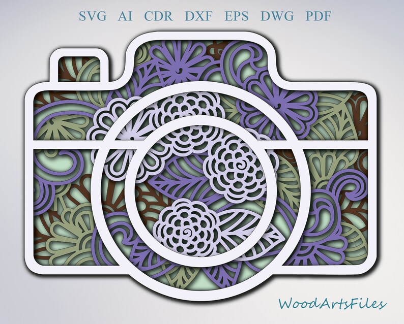 Download Svg Files For Cricut Mandala File Dxf Svg Pdf Eps Laser Cut File Camera Cricut Camera Svg Multilayer Laser File Camera Digital File Art Collectibles Drawing Illustration Vadel Com