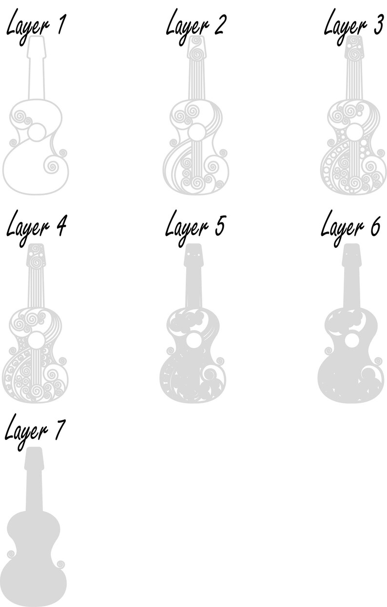 Download Laser Cut File Dxf Svg Pdf Eps Guitar Cricut Mandala File Multilayer Laser File Guitar Digital File Svg Files For Cricut Guitar Svg Drawing Illustration Digital Deshpandefoundationindia Org