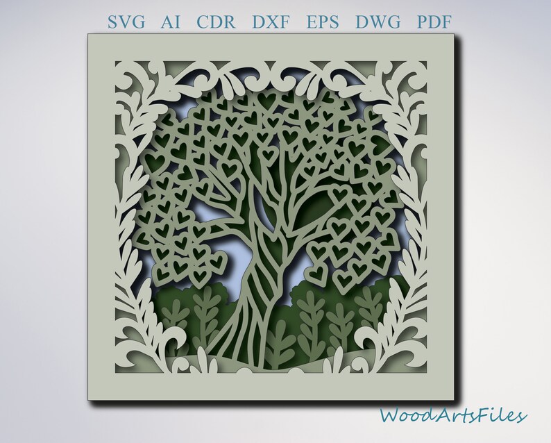 Free Free 204 Tree Mandala Cricut SVG PNG EPS DXF File