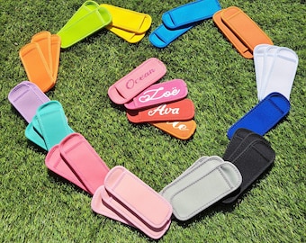 Ice Pop reusable holders, personalised ice lolly cosy, tip top lolly, freezer popsicle, party gift, favour, stocking stuffer,