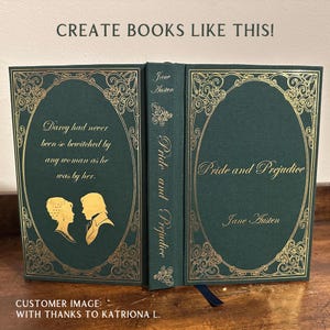 Diseños de portadas para encuadernación: 6 archivos SVG para encuadernar libros, Cricut y máquinas de corte. imagen 3