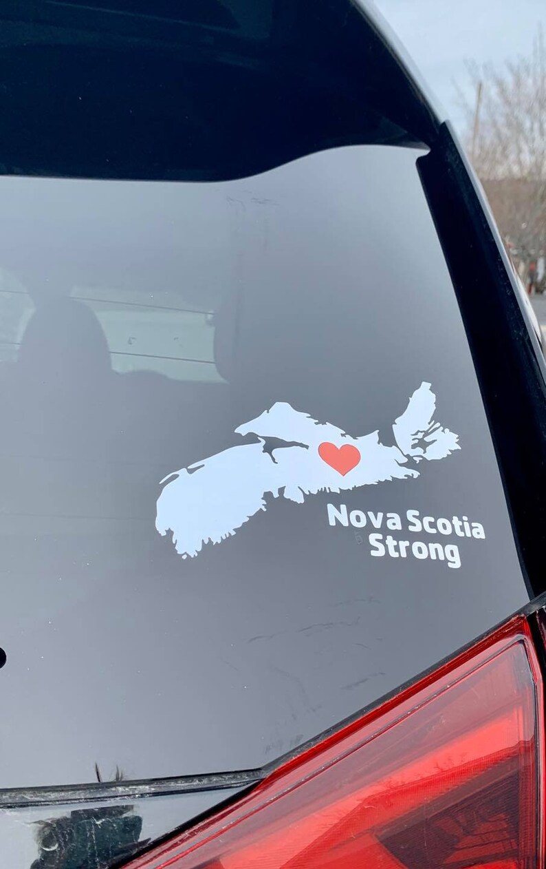 Nova Scotia Strong Decal Etsy