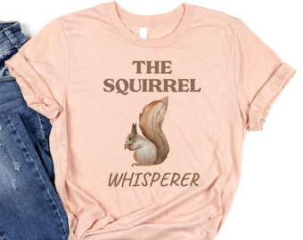 Ekorreviskaren, ekorre, ekorre-T-shirt, ekorreälskare, ekorreälskare, gåva, ekorregåva
