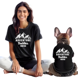 Matching dog and owner clothes, Cute Dog And Owner Matching dog owner shirts, Dog and human matching shirts, Gift for dog owner, Cat gift