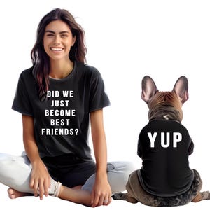 Matching dog And Owner clothes, Matching Dog And Owner Shirts, Dog And Mom shirts, Dog And Owner Matching shirts, Funny Dog Shirts, Cute Dog