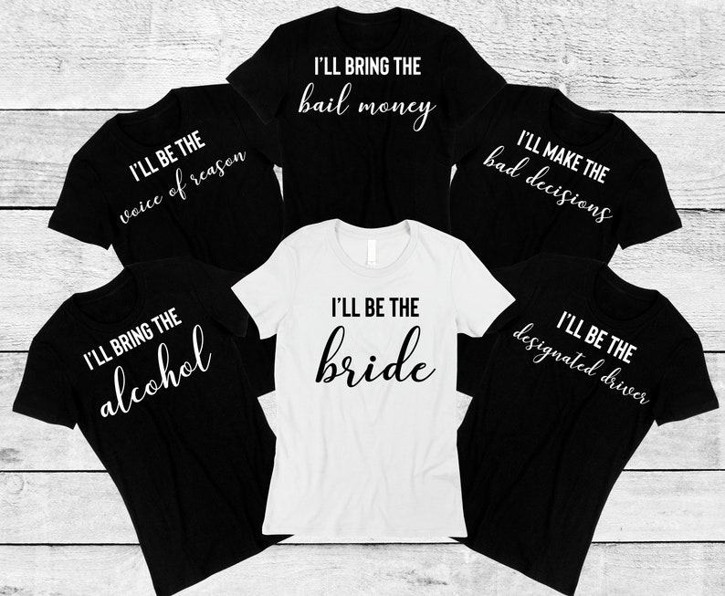 Funny Bachelorette Party Shirts Cards Against Humanity Etsy