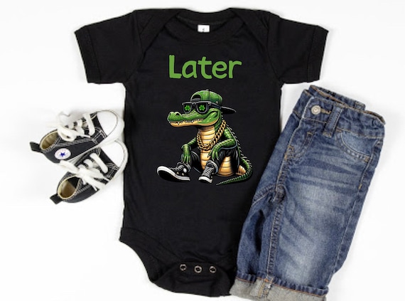 Later Gator Florida Baby Onesie Later Gator Florida Baby Onesie