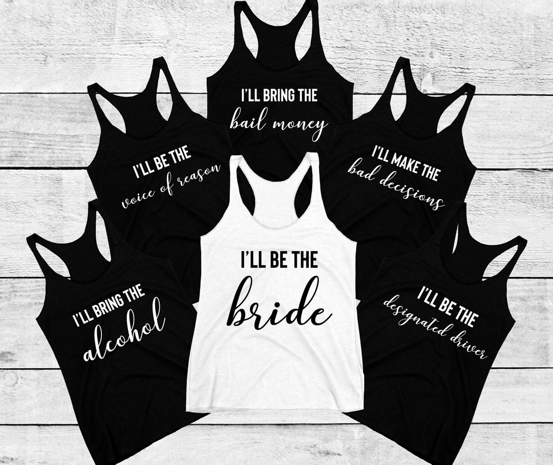 Funny Bachelorette Party Tanks Cards Against Humanity Etsy