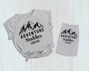 Matching dog and owner clothes, Cute Dog And Owner Matching dog owner shirts, Dog and human matching shirts, Gift for dog owner, Cat gift