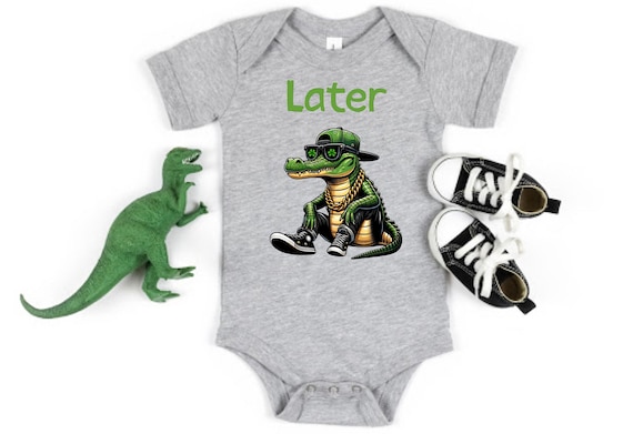 Later Gator Florida Baby Onesie Later Gator Florida Baby Onesie