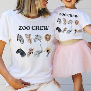 Zoo Crew Shirt, Family Matching Shirts, Animal Keeper, Custom Family Matching, Zoo Trip Shirt, Cousins Shirt, Mama Brother Sister Baby Shirt