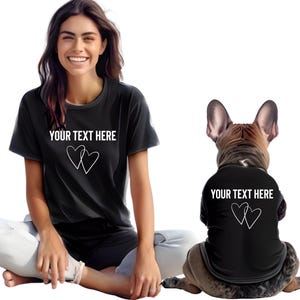 Matching dog And Owner clothes, Matching Dog And Owner Shirts, Dog And Mom shirts, Dog And Owner Matching shirts, Funny Dog Shirts, Cute Dog