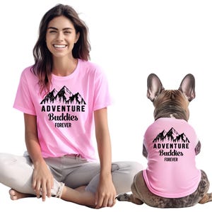 Matching dog and owner clothes, Cute Dog And Owner Matching dog owner shirts, Dog and human matching shirts, Gift for dog owner, Cat gift