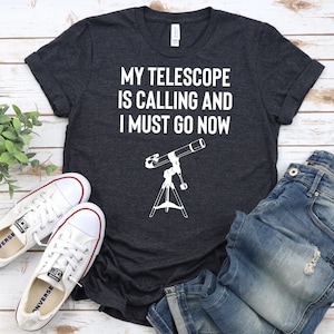 Astronomy Gift Astronomy Shirt Solar System Shirt Telescope T-Shirt Astronomy T-Shirt Astronomer Gift Space Shirt Telescope Gift Stargazing